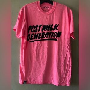 Gildan Pink Graphic T-Shirt for women